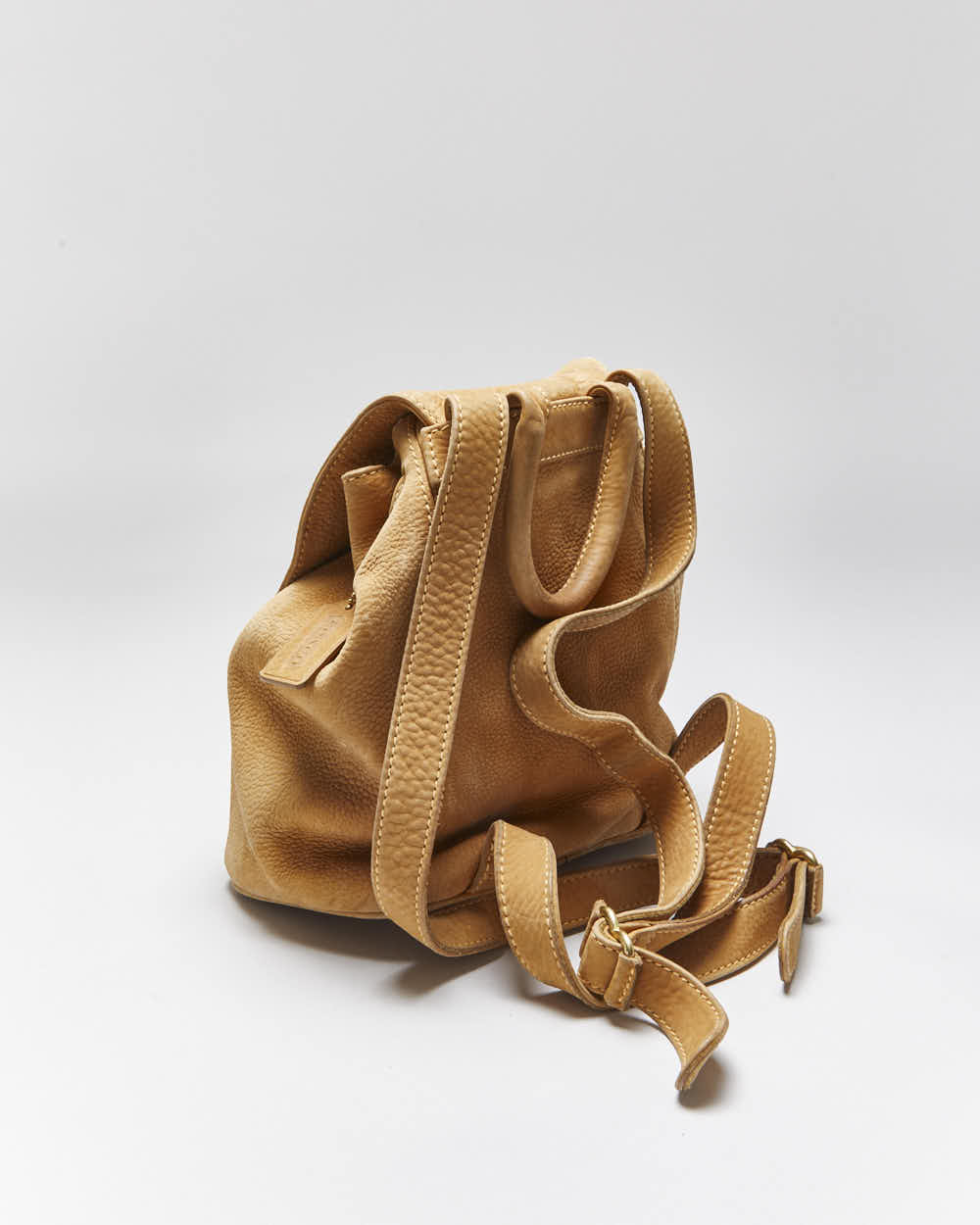 Vintage Coach Suede Rucksack