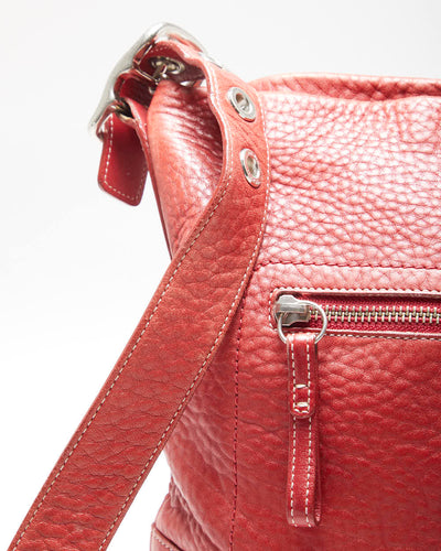 Vintage Y2k 00s Coach Leather Cross-body Bag