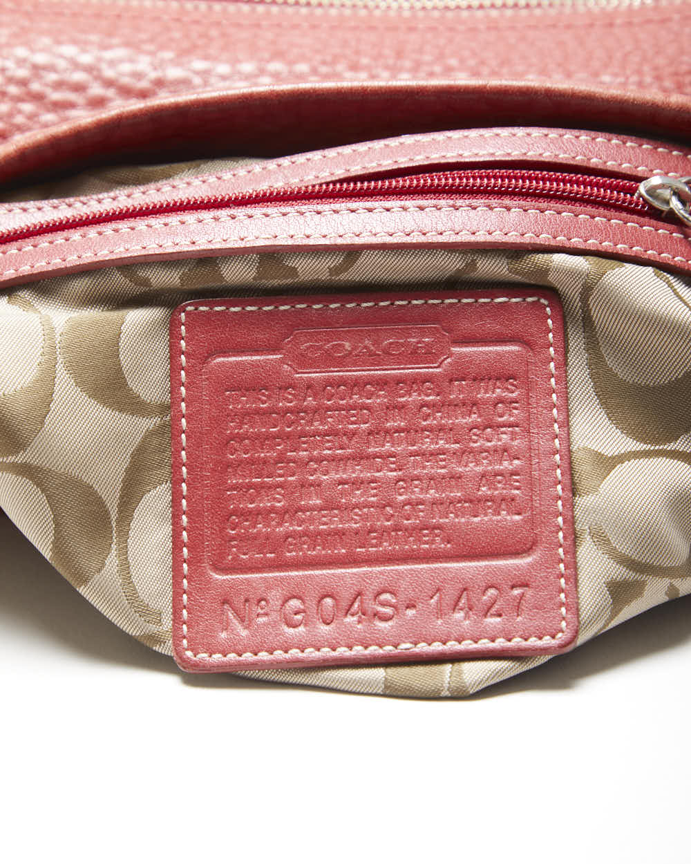 Vintage Y2k 00s Coach Leather Cross-body Bag