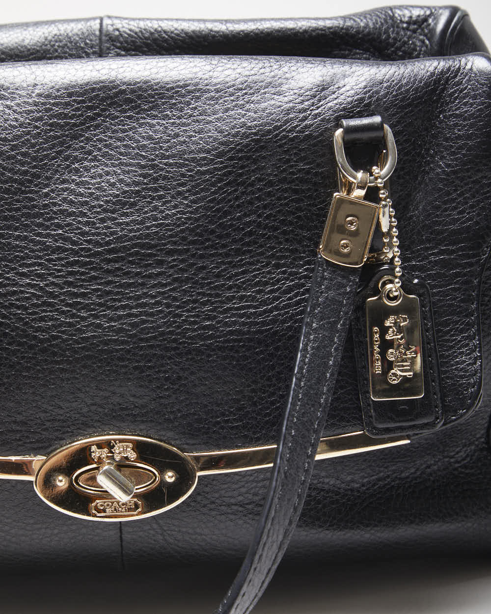 Vintage Y2k 00s Coach Leather Handbag