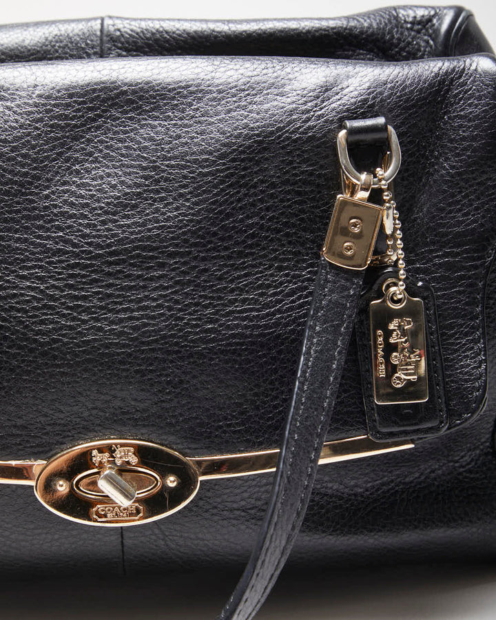 Vintage Y2k 00s Coach Leather Handbag