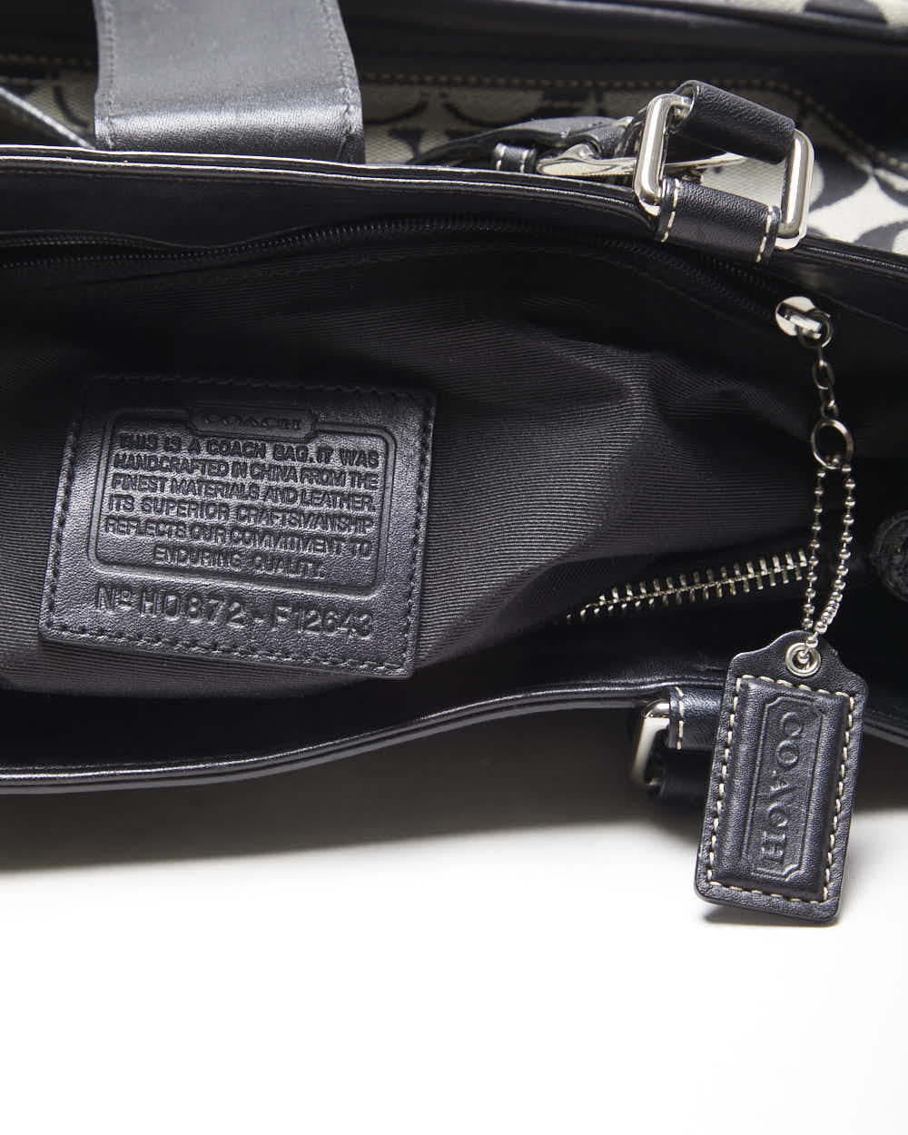 Vintage Y2k 00s Coach Monogram Handbag