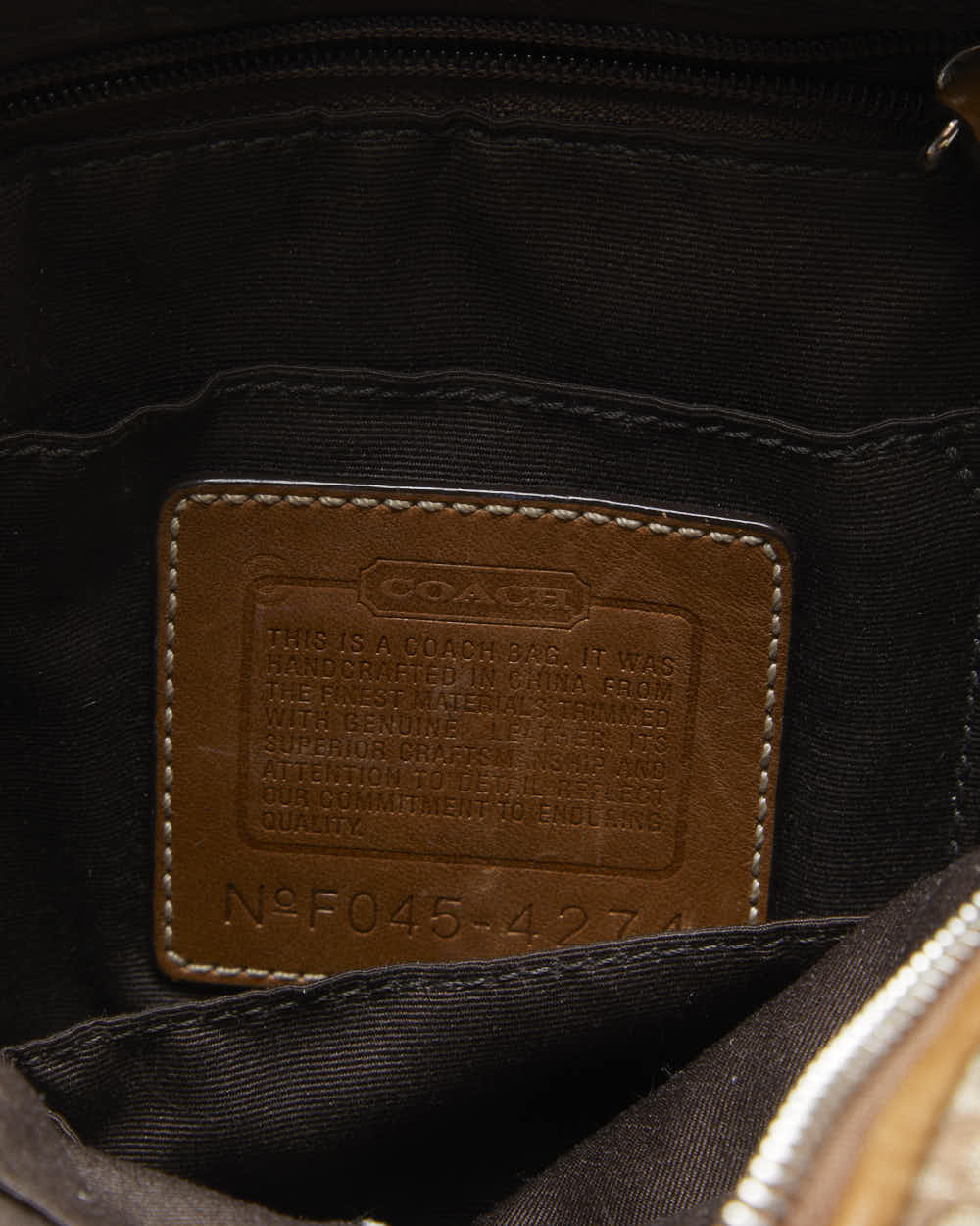 Vintage Y2k 00s Coach Cross-body Bag