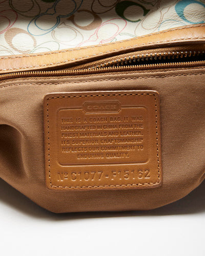 Vintage Y2k 00s Coach Monogram Handbag