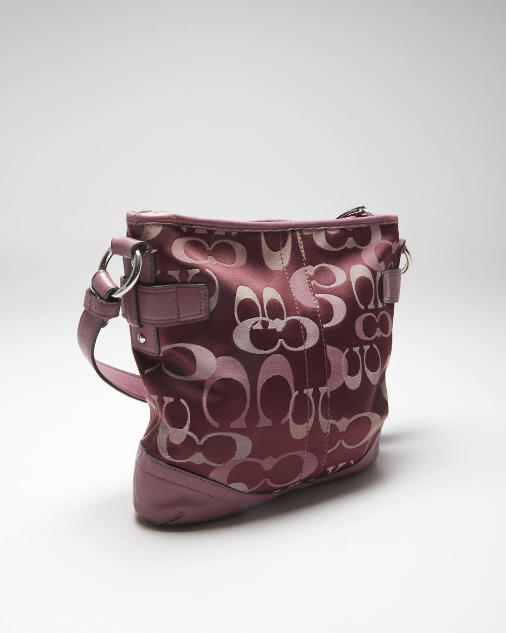 Vintage Y2k 00s Coach Monogram Shoulder Bag