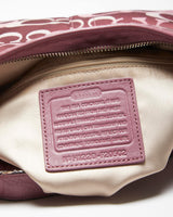 Vintage Y2k 00s Coach Monogram Shoulder Bag