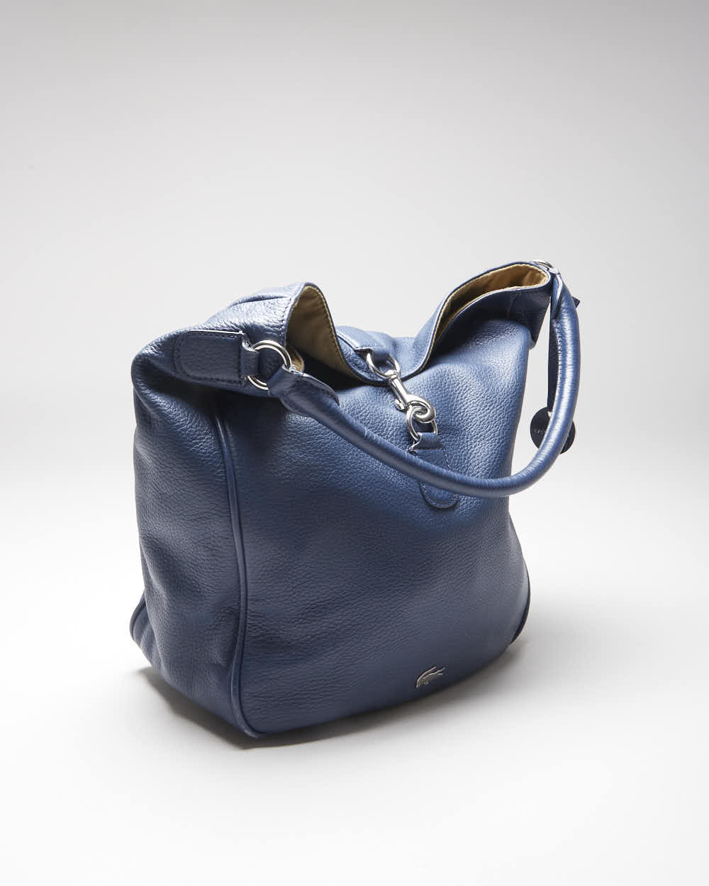 Vintage Lacoste Leather Slouch Bag