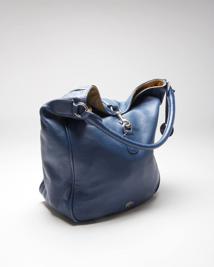 Vintage Lacoste Leather Slouch Bag