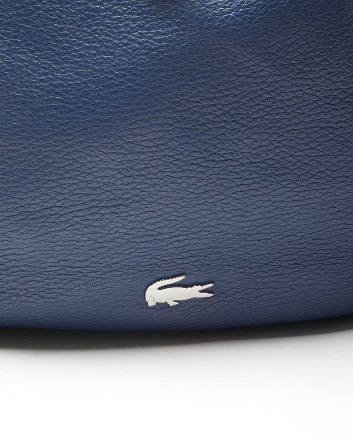 Vintage Lacoste Leather Slouch Bag