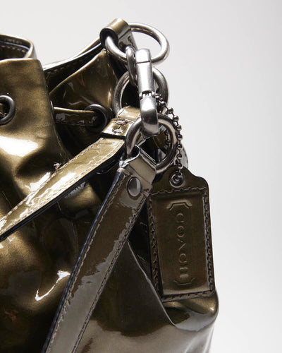 Vintage Y2k 00s Coach Patent Bucket Bag