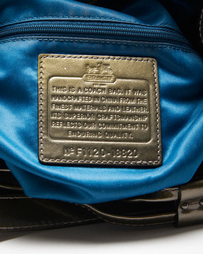 Vintage Y2k 00s Coach Patent Bucket Bag