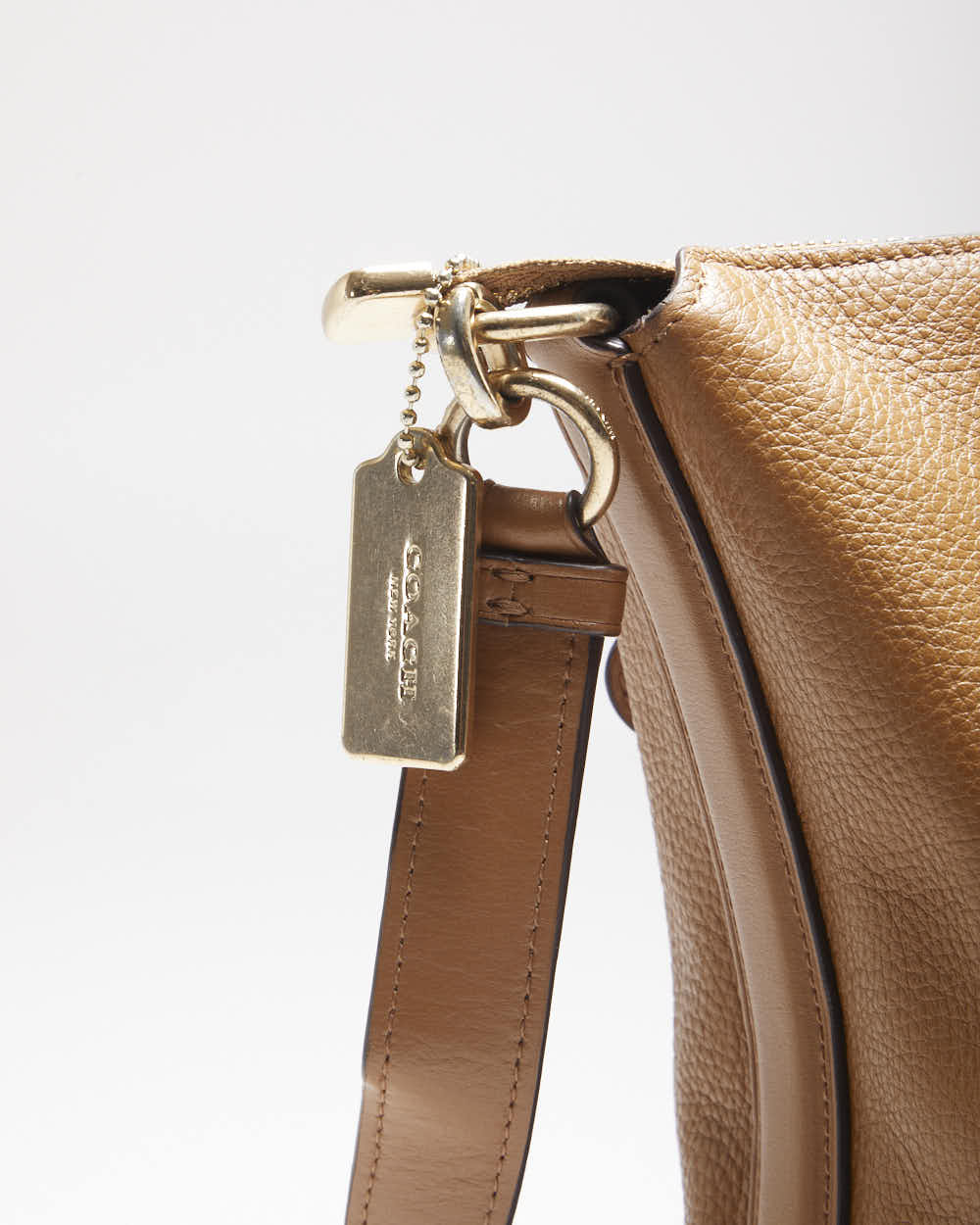 Vintage Y2k 00s Coach Leather Shoulder Bag