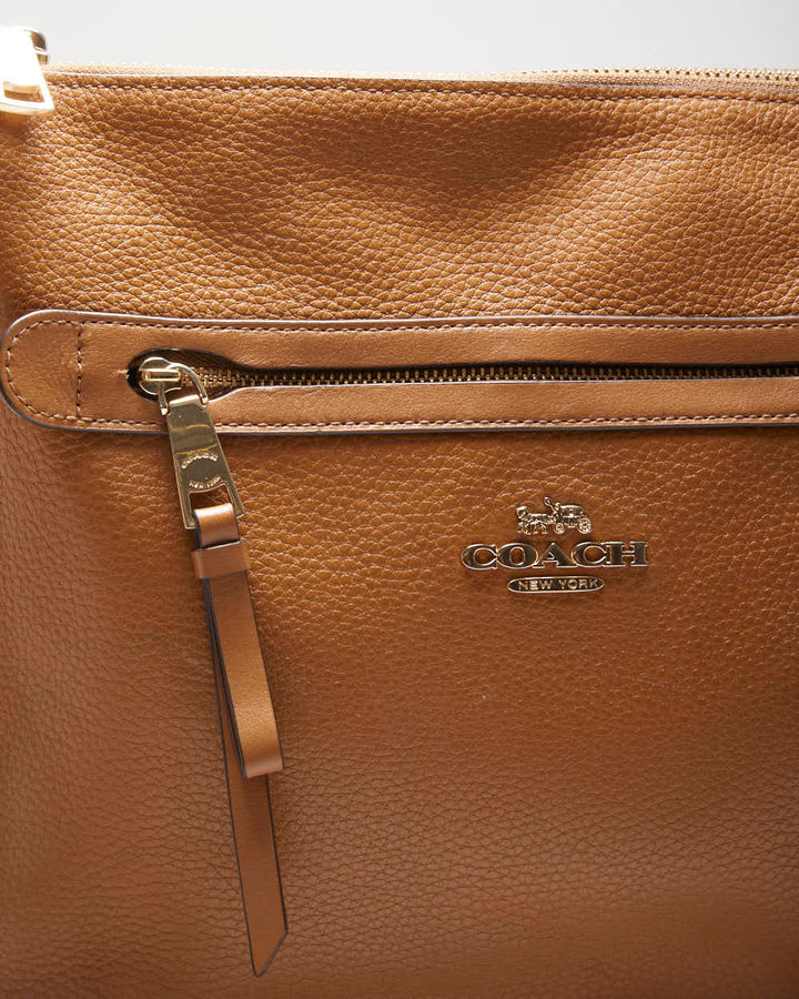 Vintage Y2k 00s Coach Leather Shoulder Bag