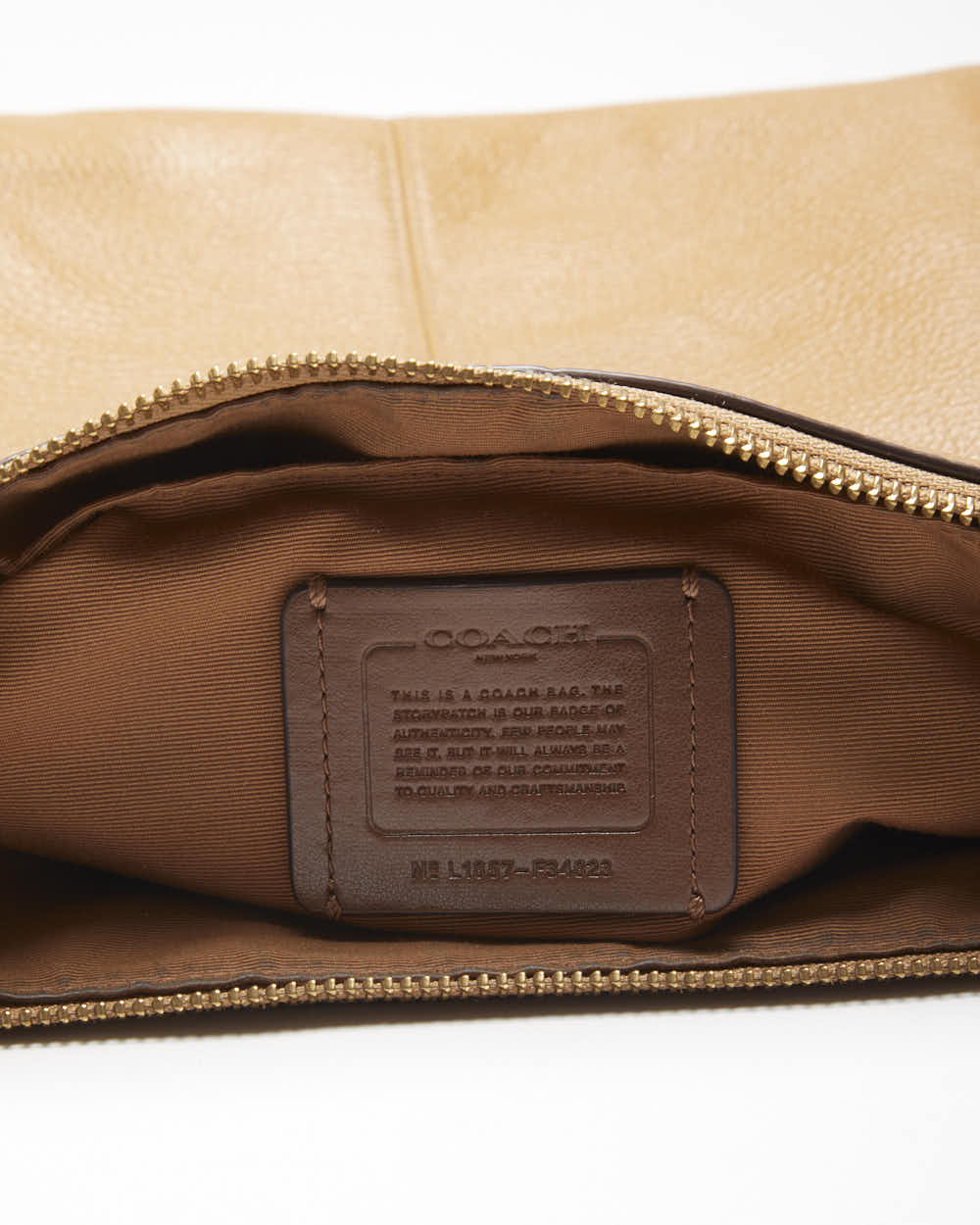 Vintage Y2k 00s Coach Leather Shoulder Bag