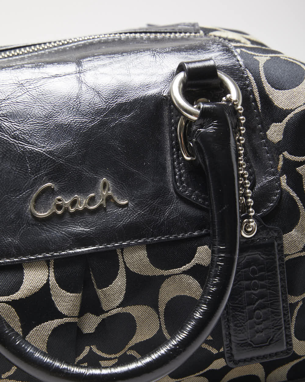 Vintage Y2k 00s Coach Monogram Handbag