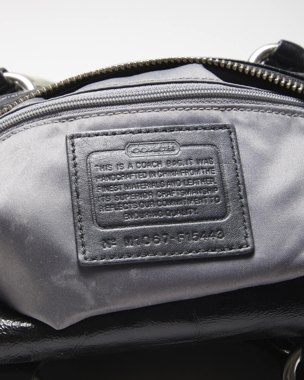 Vintage Y2k 00s Coach Monogram Handbag