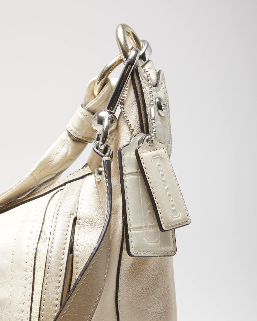Vintage Y2k 00s Coach Leather Shoulder Bag