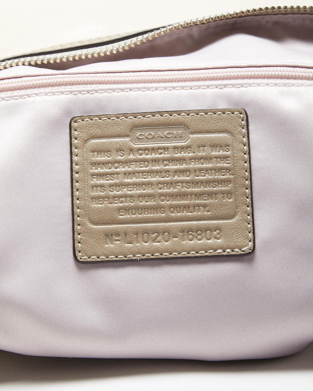 Vintage Y2k 00s Coach Leather Shoulder Bag