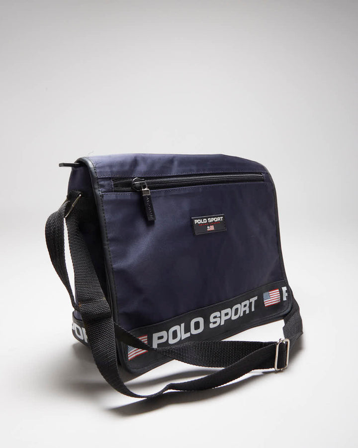 Vintage 90s 00s Polo Sport Ralph Lauren Messenger Bag