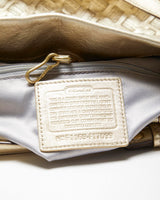 Vintage Y2k 00s Coach Gold Handbag