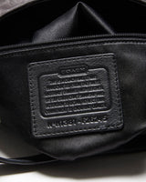 Vintage Y2k 00s Coach Satin Multi Pocket Handbag