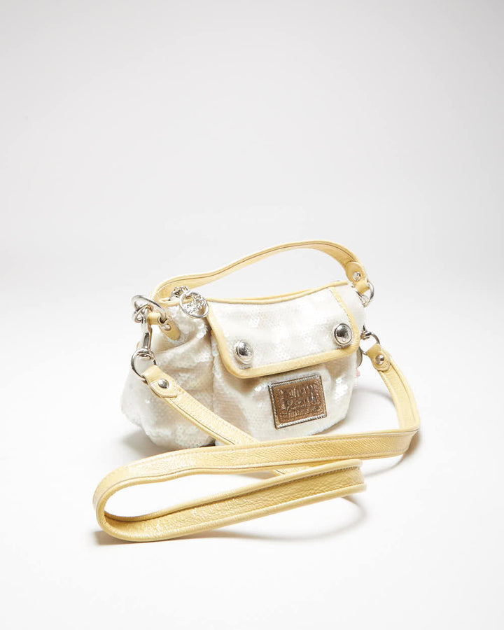 Vintage Y2k 00s Coach Poppy Sequin Handbag