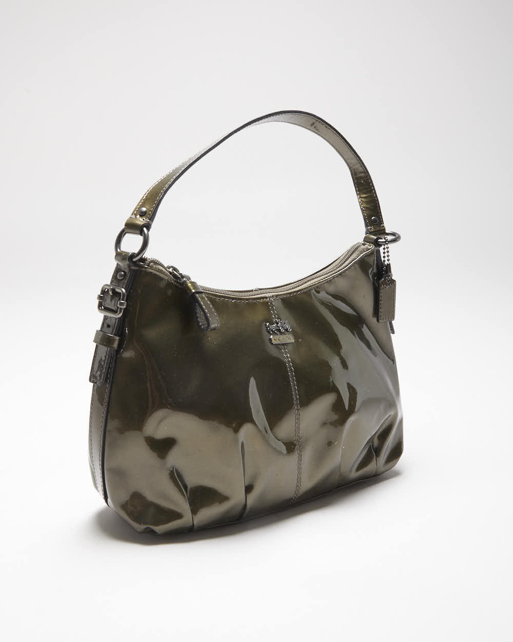 Vintage Y2k 00s Coach Patent Mini Handbag
