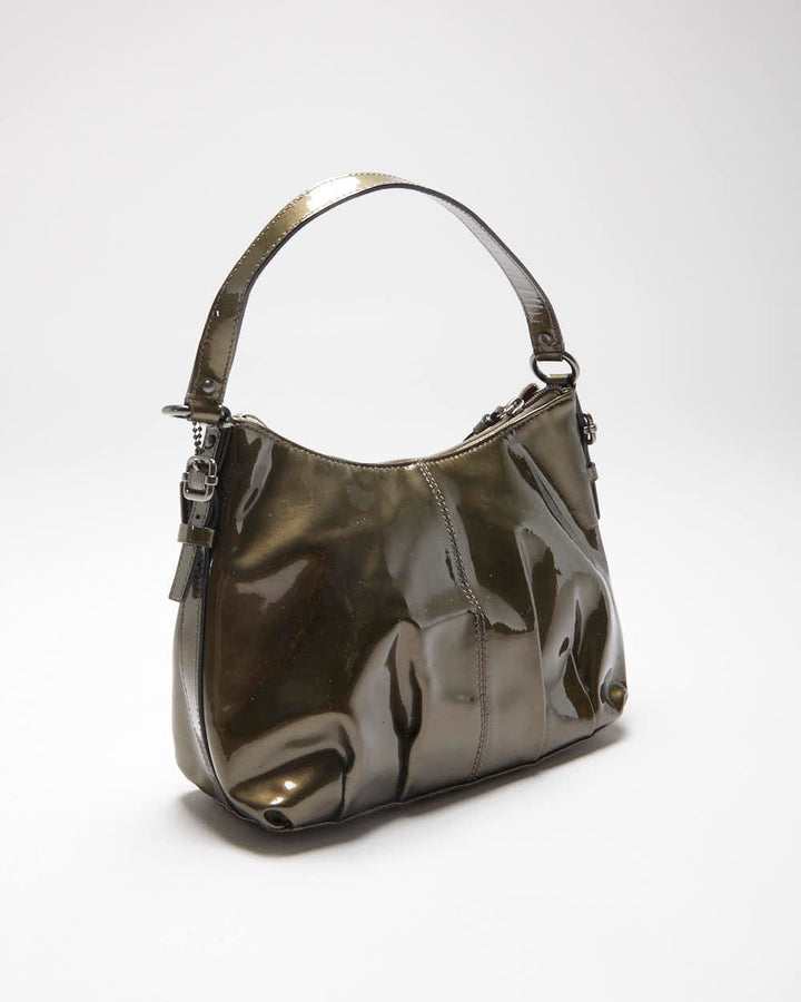 Vintage Y2k 00s Coach Patent Mini Handbag