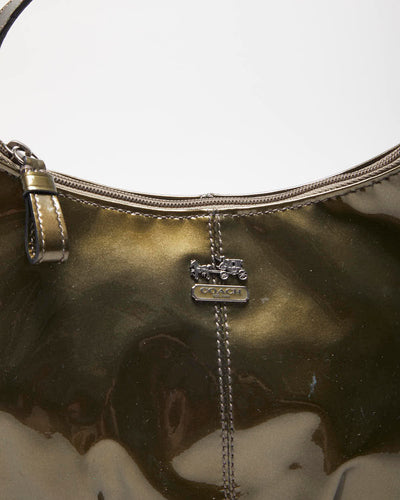 Vintage Y2k 00s Coach Patent Mini Handbag