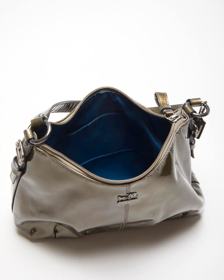 Vintage Y2k 00s Coach Patent Mini Handbag