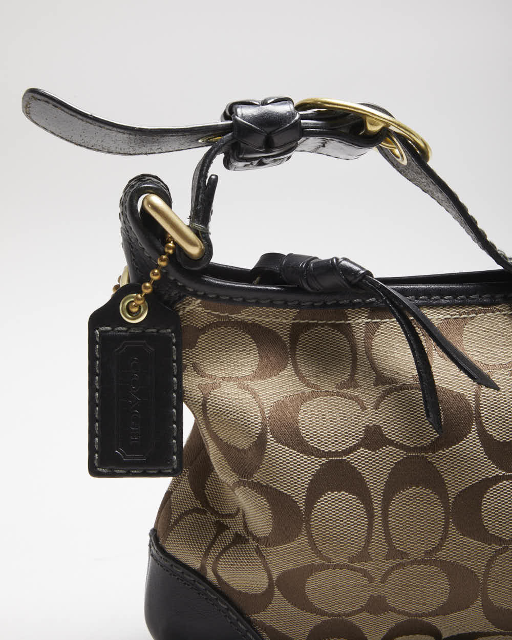 Vintage Y2k 00s Coach Monogram Handbag
