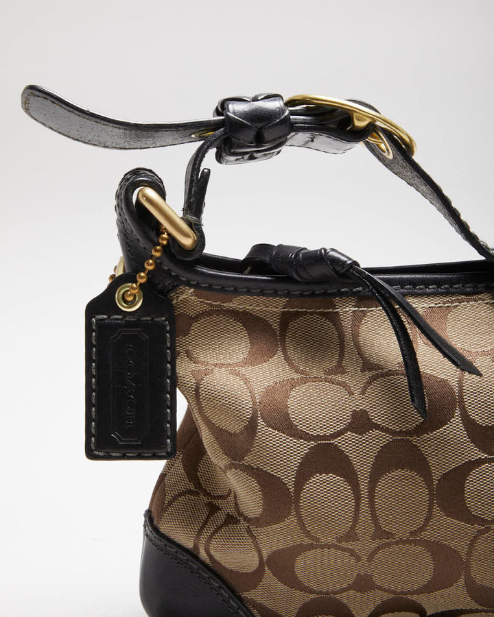 Vintage Y2k 00s Coach Monogram Handbag
