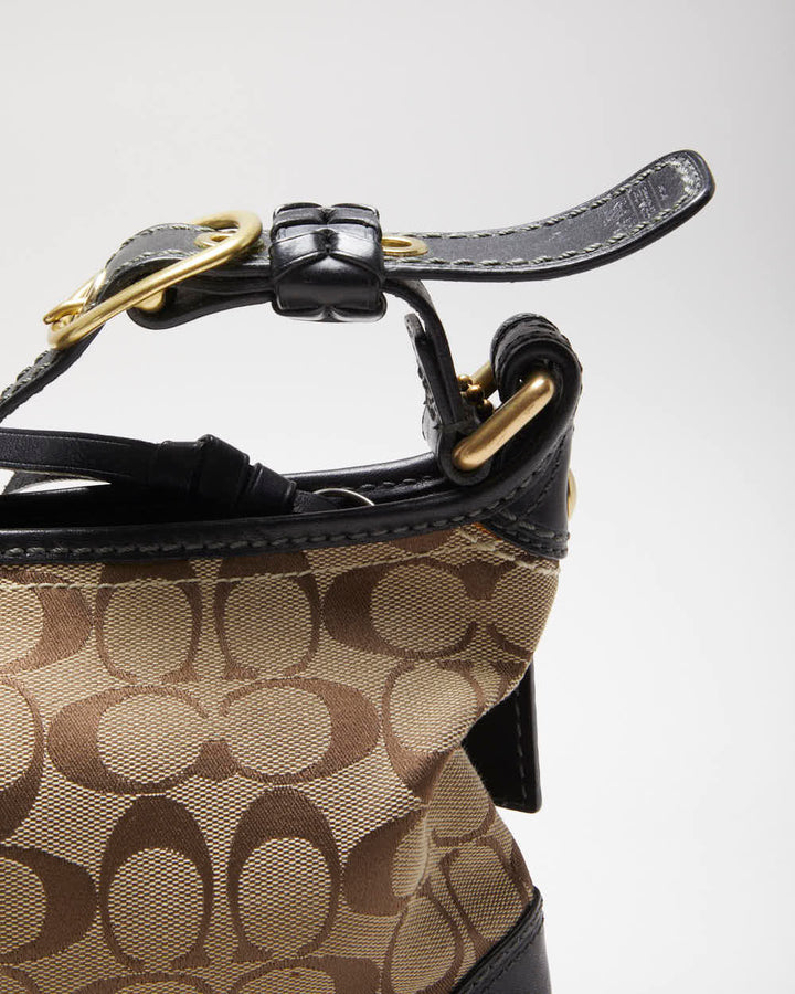 Vintage Y2k 00s Coach Monogram Handbag