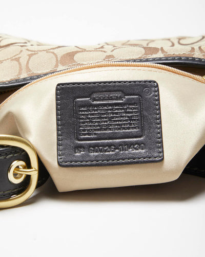 Vintage Y2k 00s Coach Monogram Handbag