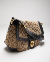 Vintage Y2k 00s Coach Monogram Handbag