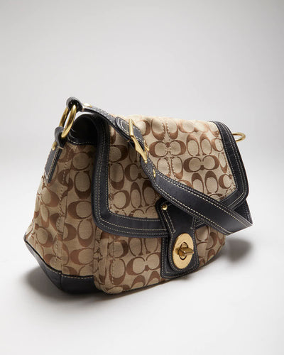 Vintage Y2k 00s Coach Monogram Handbag