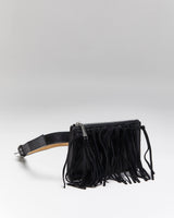 Vintage Rebecca Minkoff Leather Fringe Belt Bum Bag