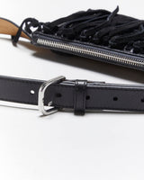 Vintage Rebecca Minkoff Leather Fringe Belt Bum Bag