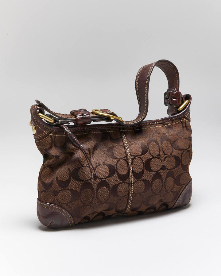 Vintage Y2k 00s Coach Monogram Handbag
