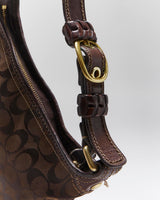 Vintage Y2k 00s Coach Monogram Handbag