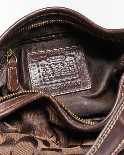 Vintage Y2k 00s Coach Monogram Handbag