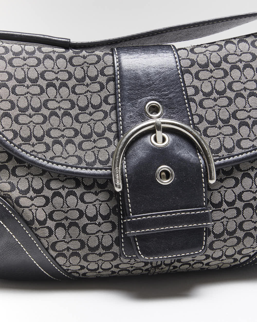 Vintage Y2k 00s Coach Monogram Handbag