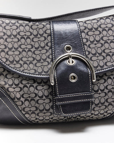 Vintage Y2k 00s Coach Monogram Handbag