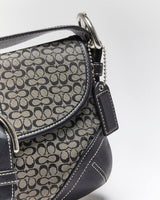 Vintage Y2k 00s Coach Monogram Handbag