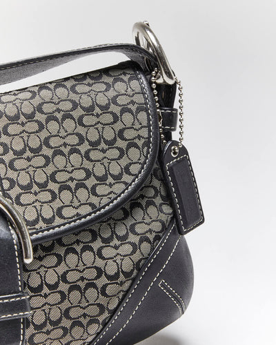 Vintage Y2k 00s Coach Monogram Handbag