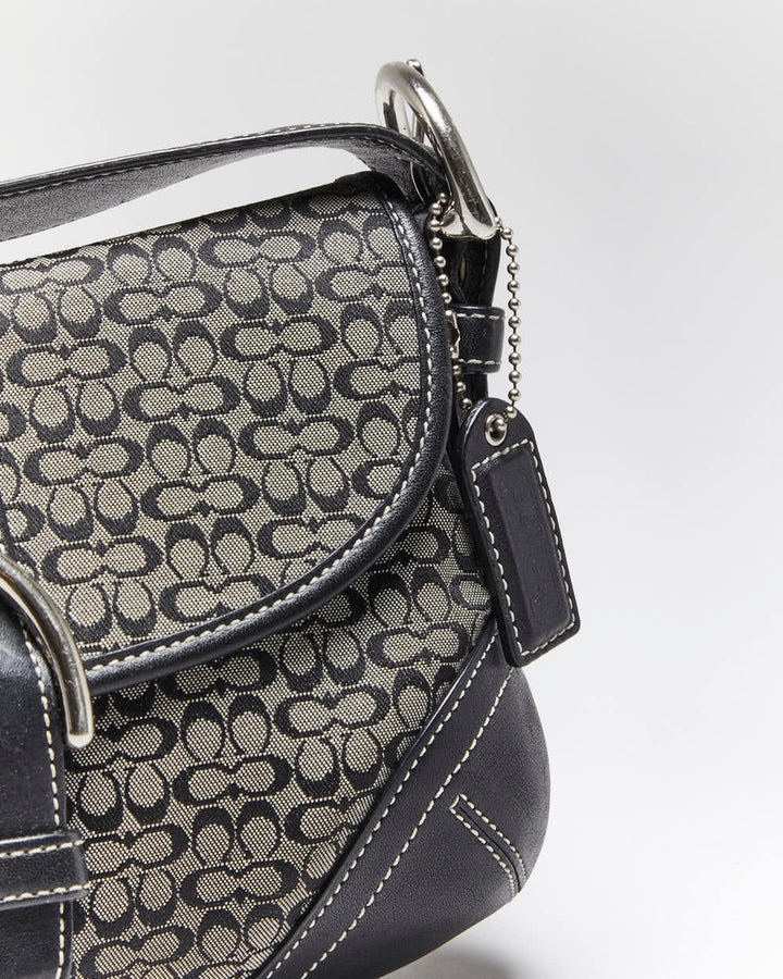 Vintage Y2k 00s Coach Monogram Handbag