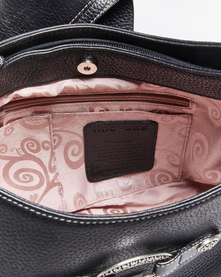 Vintage Y2k 00s Brighton Leather Handbag