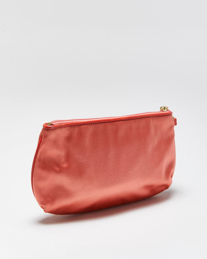 Vintage Y2k 00s Coach Satin Clutch