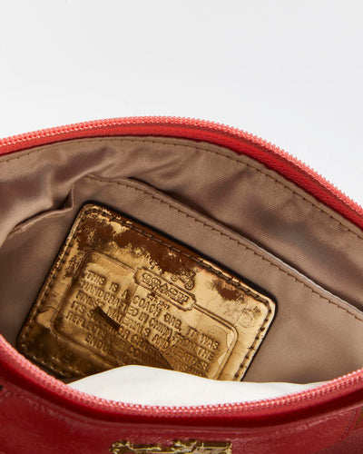 Vintage Y2k 00s Coach Satin Clutch