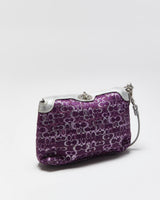 Vintage Y2k 00s Coach Monogram Clutch